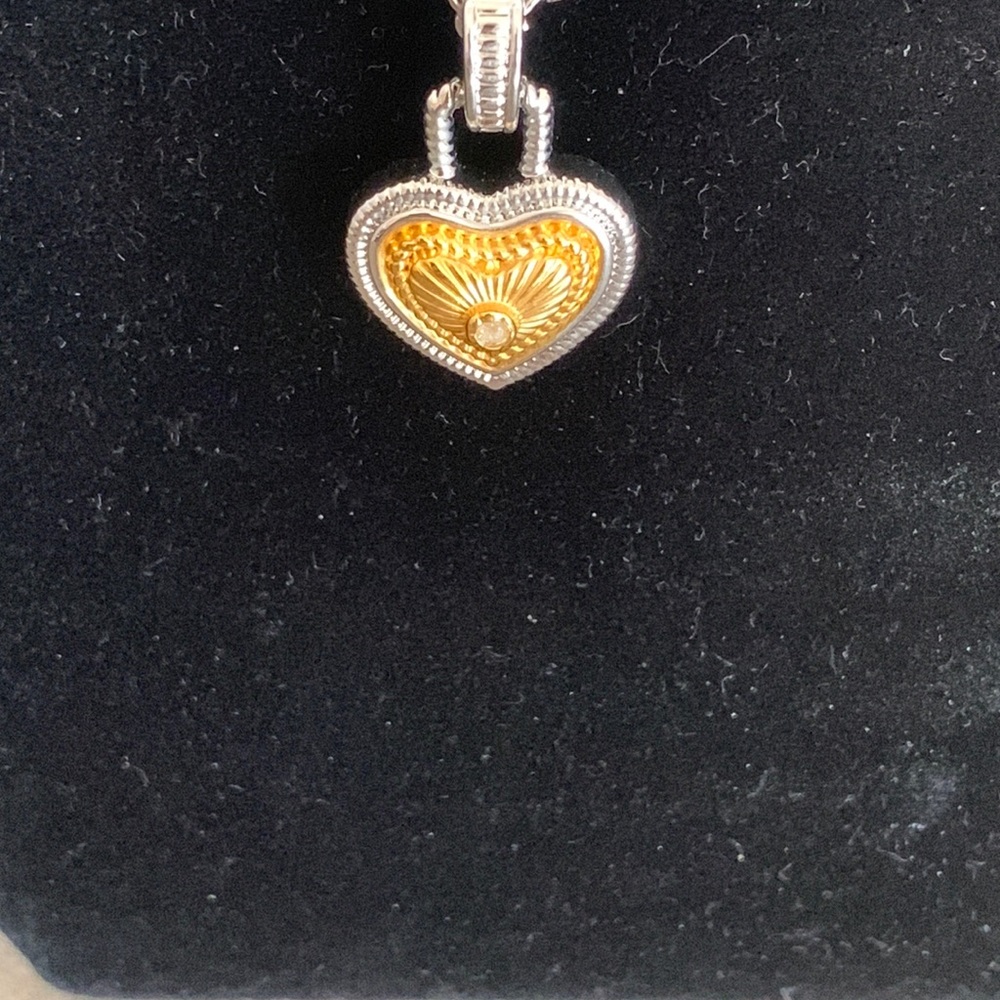 Diamond International Heart Necklace